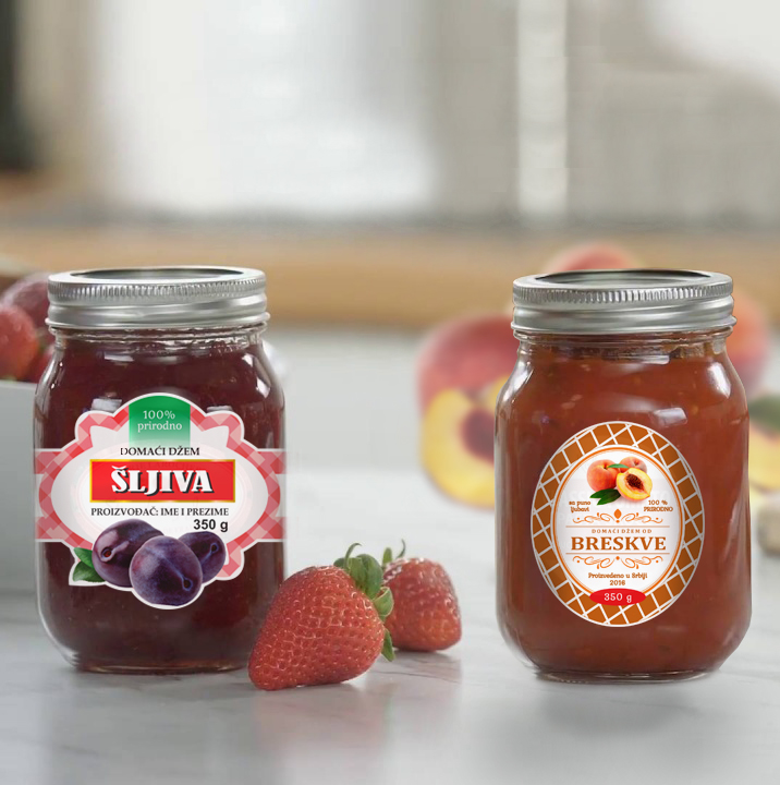 Etikete za džem etikete za dzem od sljive etikete za dzem od jagoda